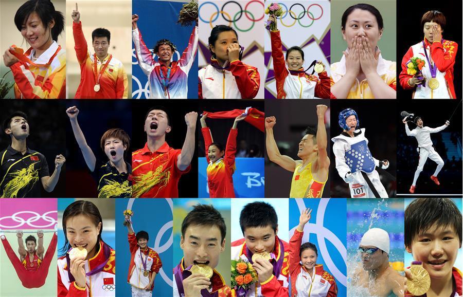 里约奥运会中国选手
